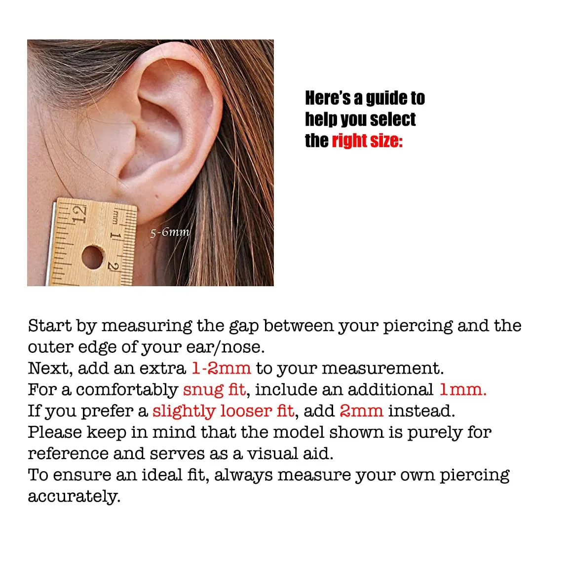 2 Pairs Set Nose Rings Hoop Cartilage Small Hoops Earrings Set for Women Tragus Septum Helix Thin Multiple Piercing (7.5mm/ 20 gauge/ 2 pairs, 14K Gold Filled)