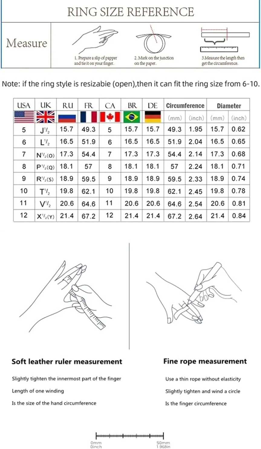 5 Carat Moissanite Rings for Women Blue/Yellow/Green Moissanite Engagement Rings S925 Sterling Silver Moissanite Wedding Rings Round Cut Simulated Diamond Rings with Certificate 