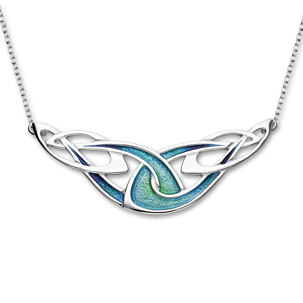 Archibald Knox Silver Necklet EN26