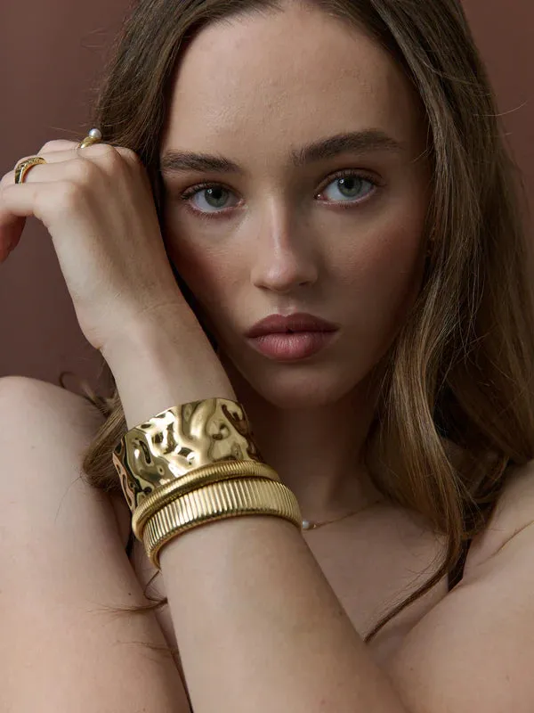 Bold Snake Bangle