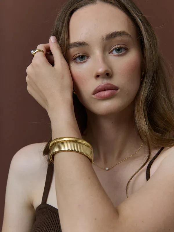 Bold Snake Bangle