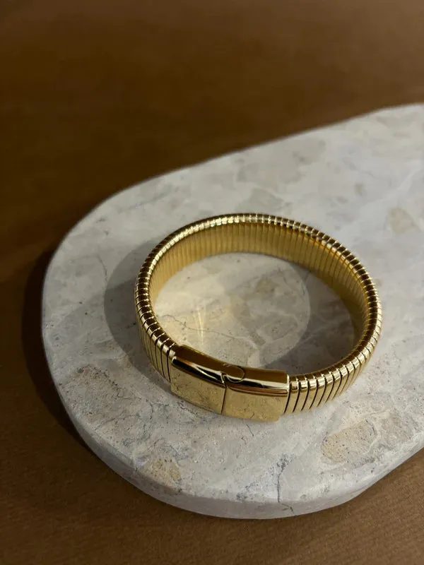 Bold Snake Bangle