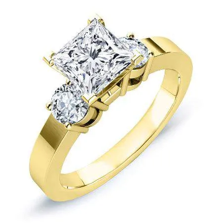 Briarrose - Princess Moissanite Engagement Ring
