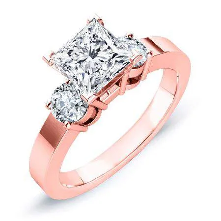 Briarrose - Princess Moissanite Engagement Ring