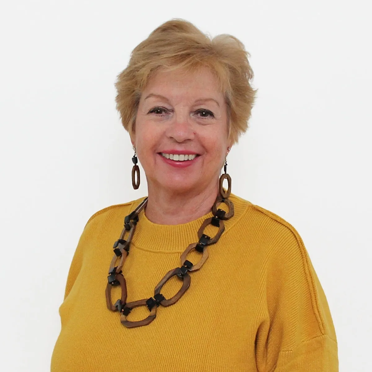 Brown Paz Link Necklace