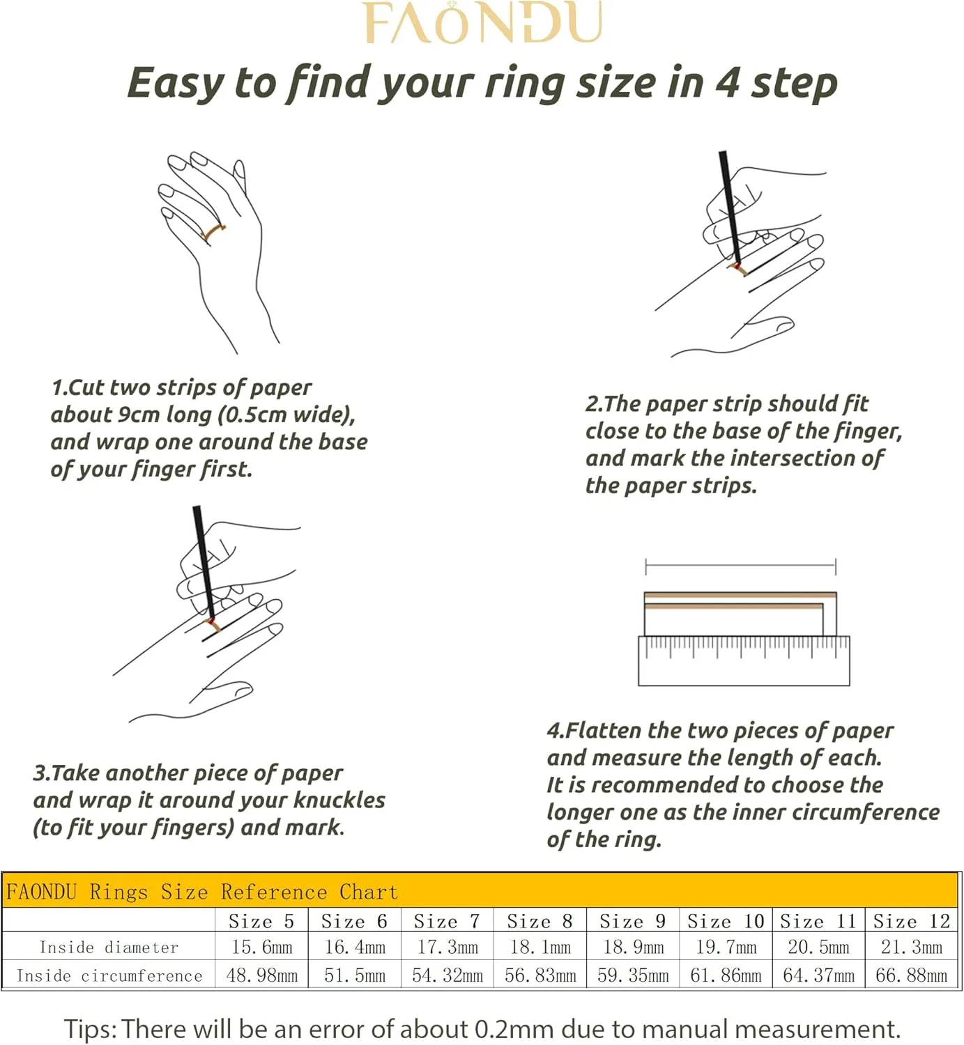 Chunky Stackable Gold Rings for Women Non Tarnish Thick 14k Gold Plated Stacking Ring Sets Dainty Thumb Band Eternity Rings Trendy Statement Minimalist Cute Rings Jewelry for Women Size 6 7 8 9 10