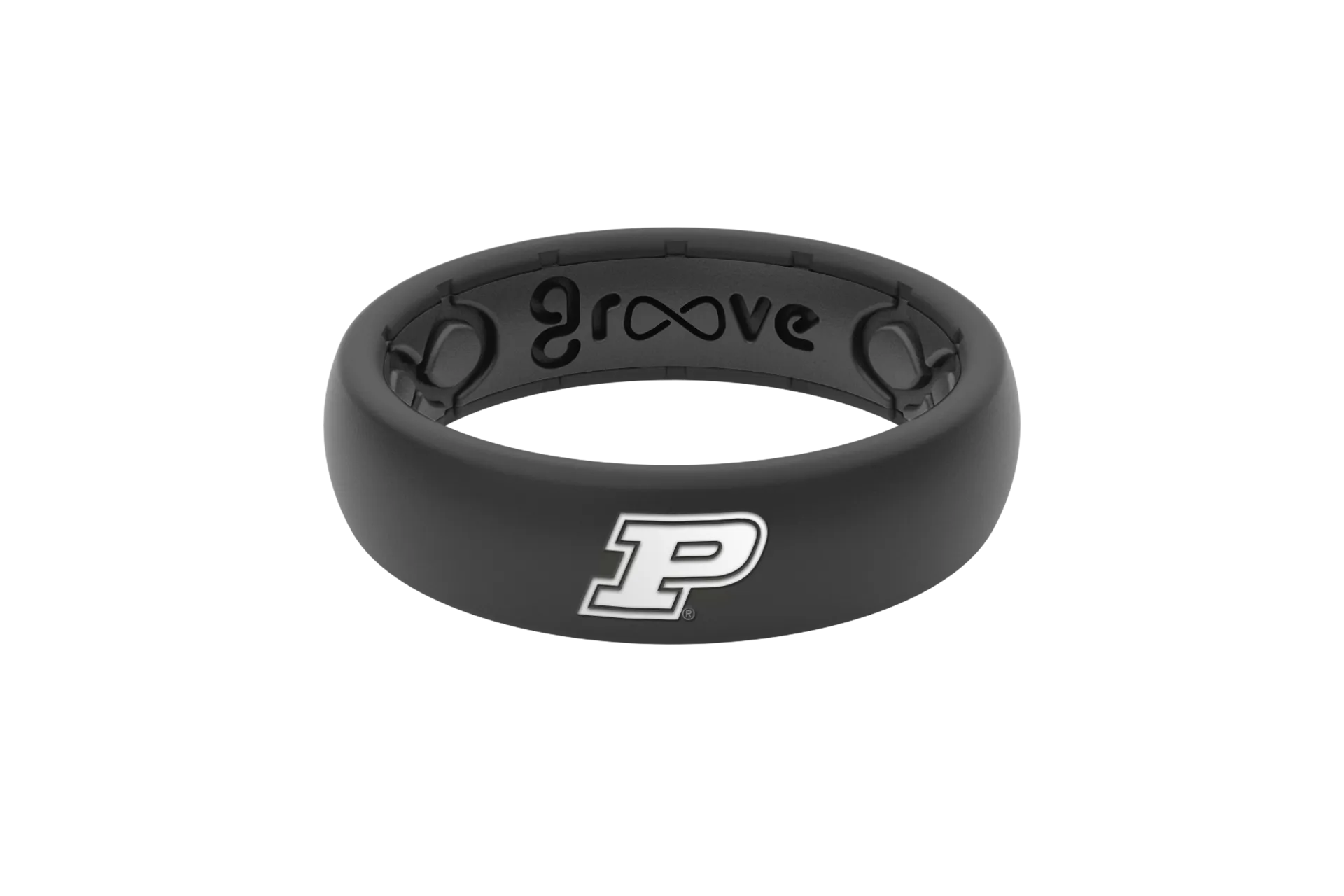 College Purdue Thin Ring