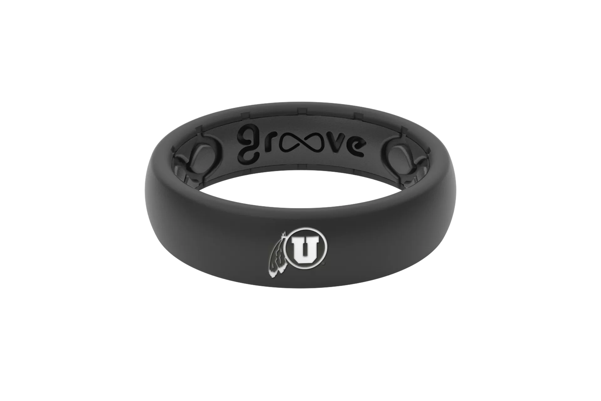 College Utah Thin Ring