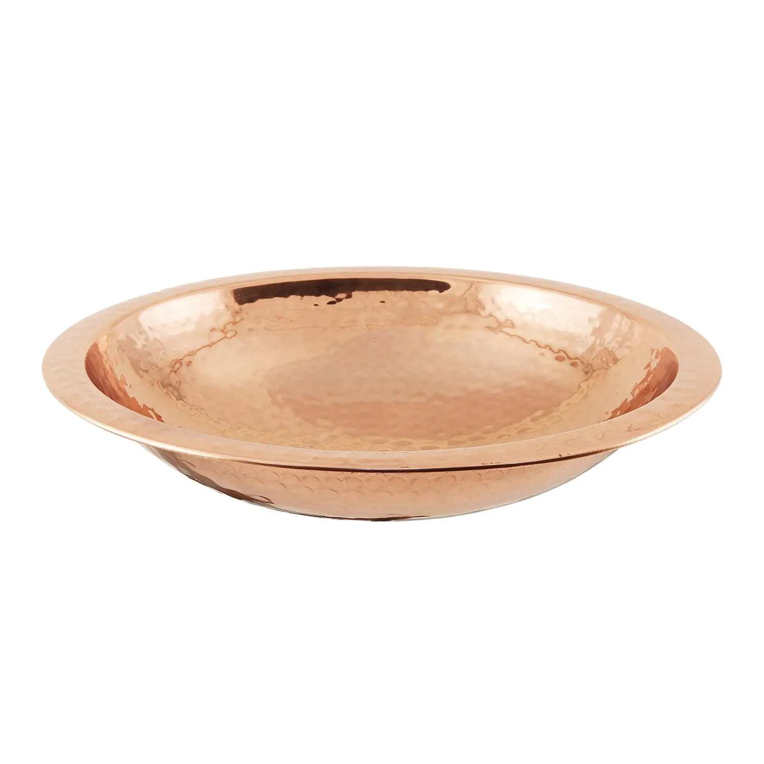 Copper Bowl Birdbath