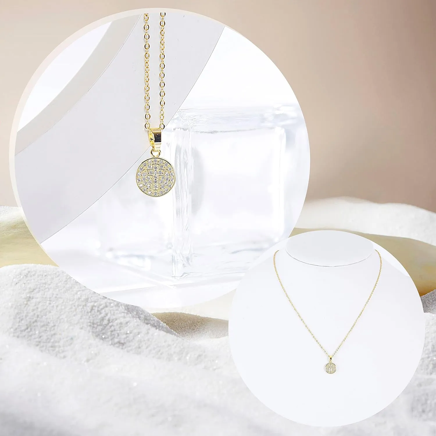 Cross Pendant Necklace for Women Jewelry Gold Cross Necklaces for Women Cross Necklace Minimalist Trendy Jewelry Valentines Day