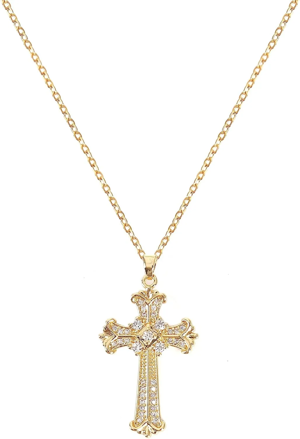 Cross Pendant Necklace for Women Jewelry Gold Cross Necklaces for Women Cross Necklace Minimalist Trendy Jewelry Valentines Day