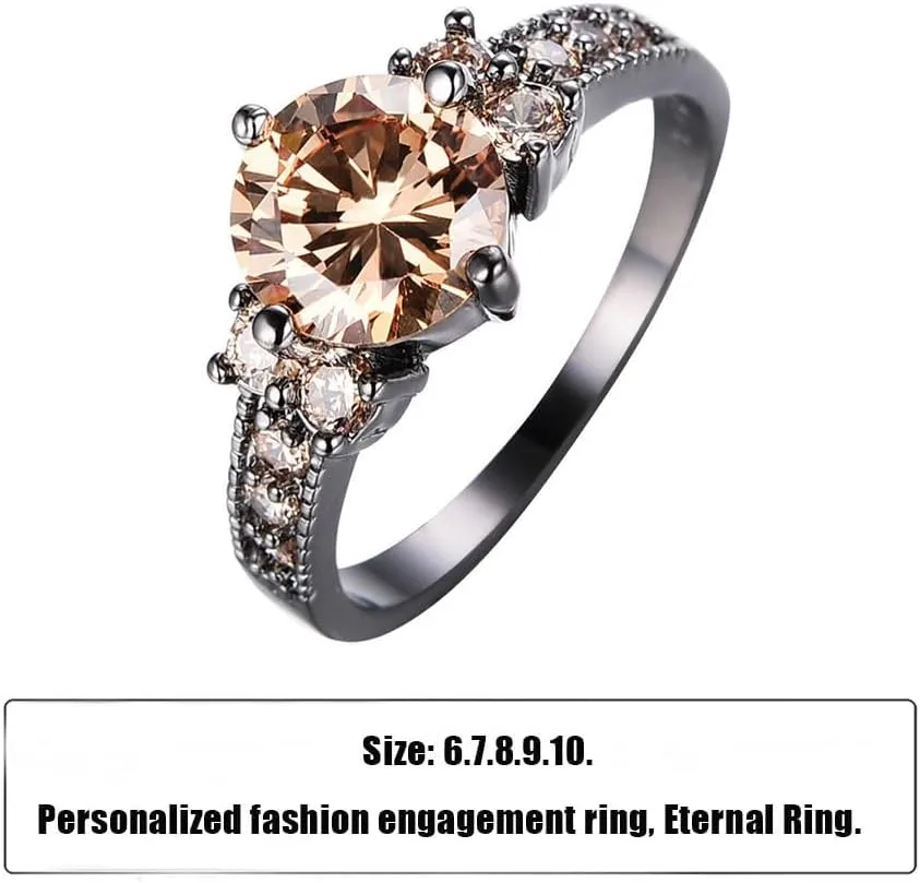 Custom Engraved Couple Rings Set Promise Rings for Him and Her Purple Matching Wedding Rings Inlaid with green,red and blue outer circle Central groove Men Wedding Band CZ Engagement Ring for Women