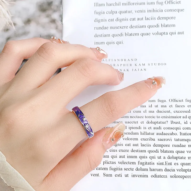 Custom Matching Adjustable Size Promise Rings for Couples