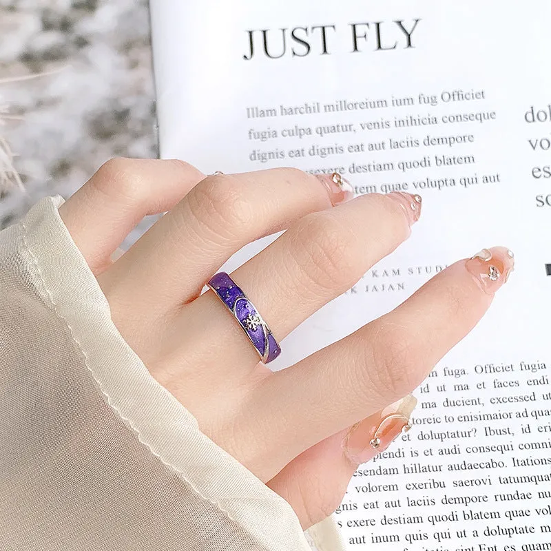 Custom Matching Adjustable Size Promise Rings for Couples