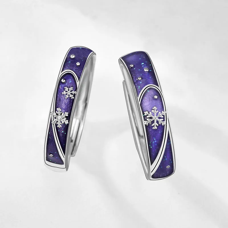 Custom Matching Adjustable Size Promise Rings for Couples