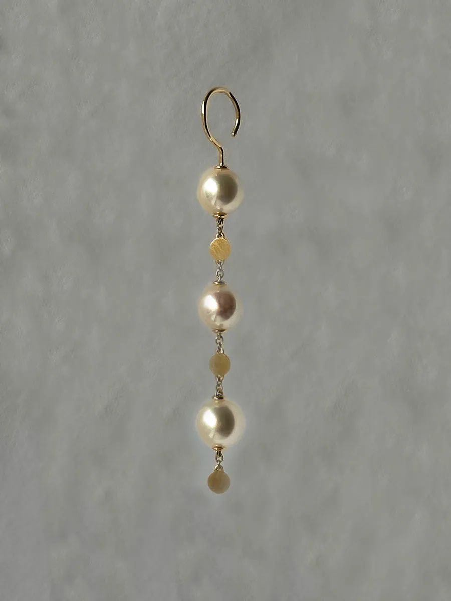 Dazzling Droplets - Earring with pearls