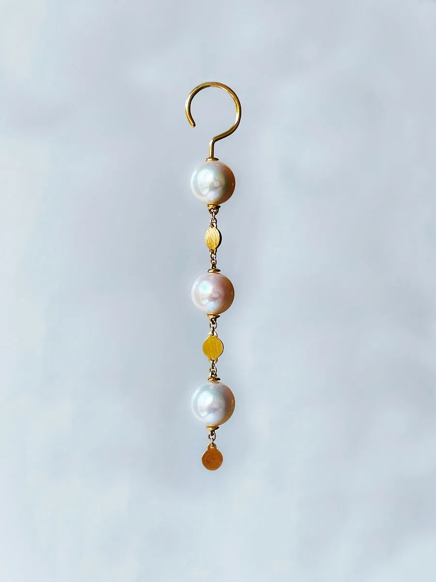 Dazzling Droplets - Earring with pearls