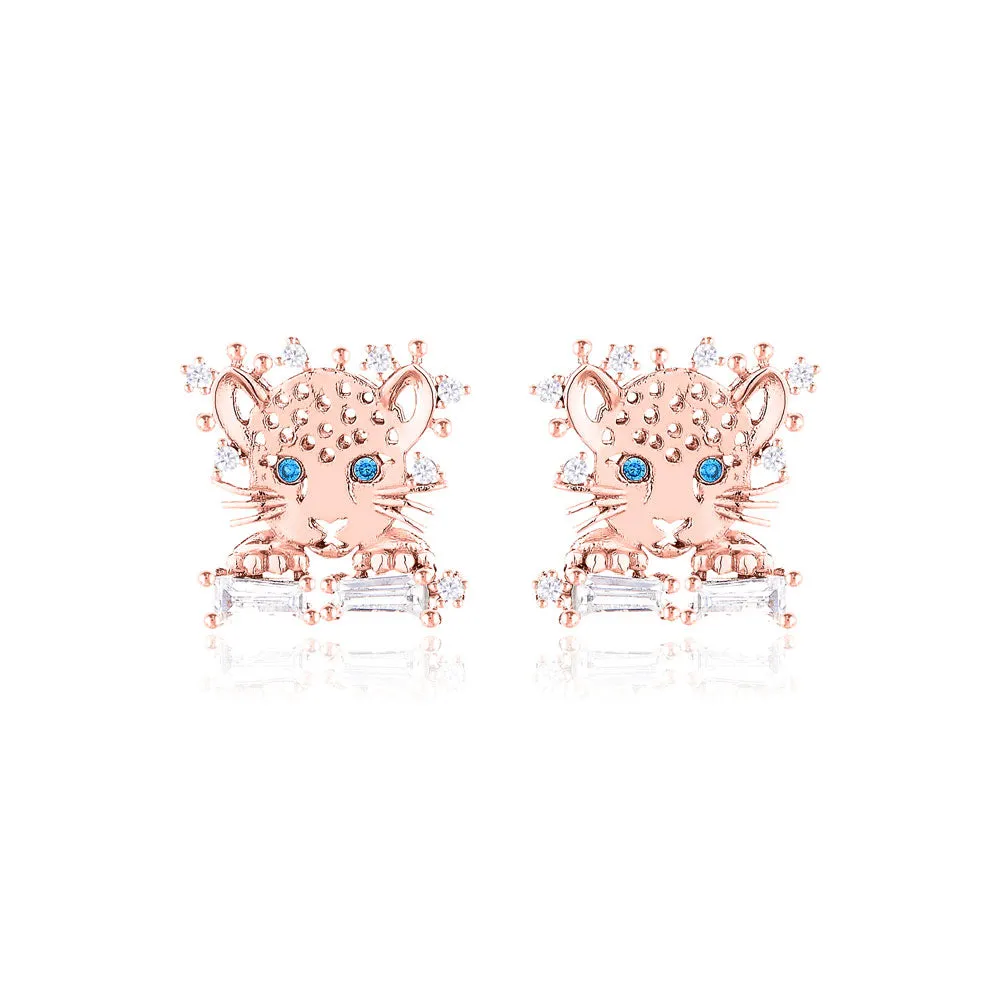 ENDANGERED SNOW LEOPARD Earrings