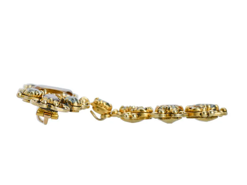 Georgian Topaz & Gem Set Brooch Pendant