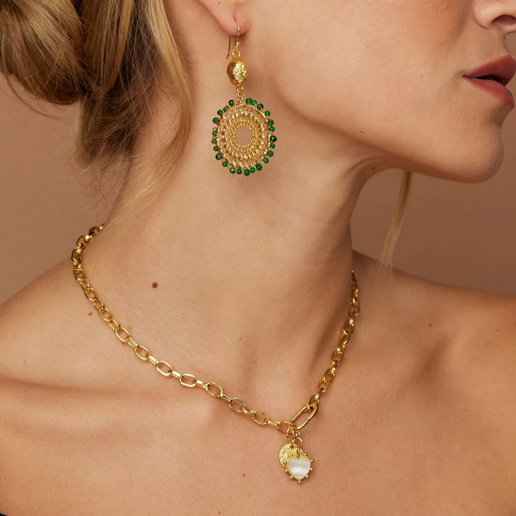 Gold Bardot Chain Necklace