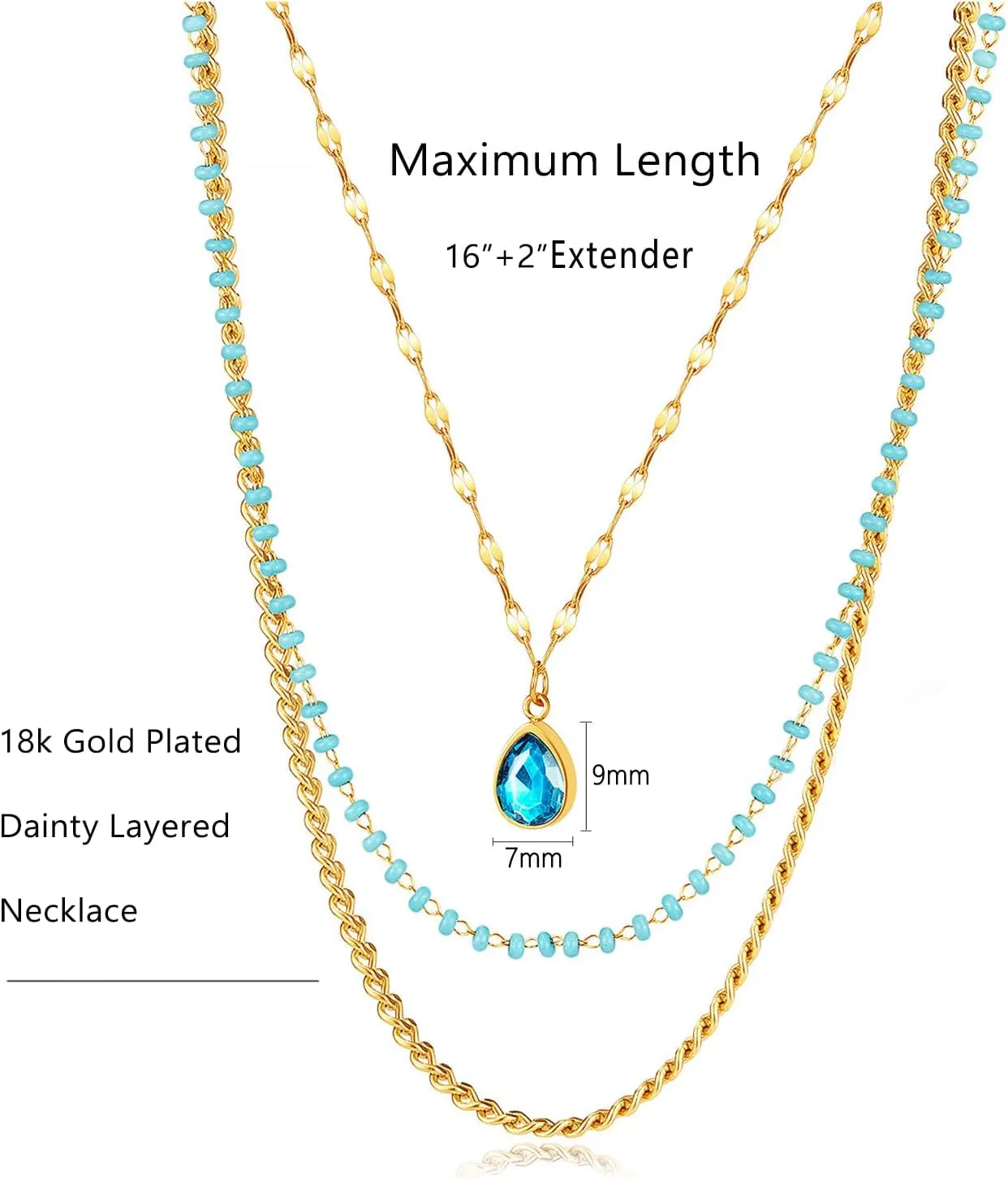 Gold Butterfly Necklace for Women - Dainty Gold Pendant Necklaces Cubic Zirconia Necklace, Butterfly Jewelry Gifts for Women, Teen Girls