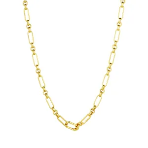 Gold Piaf Chain Necklace