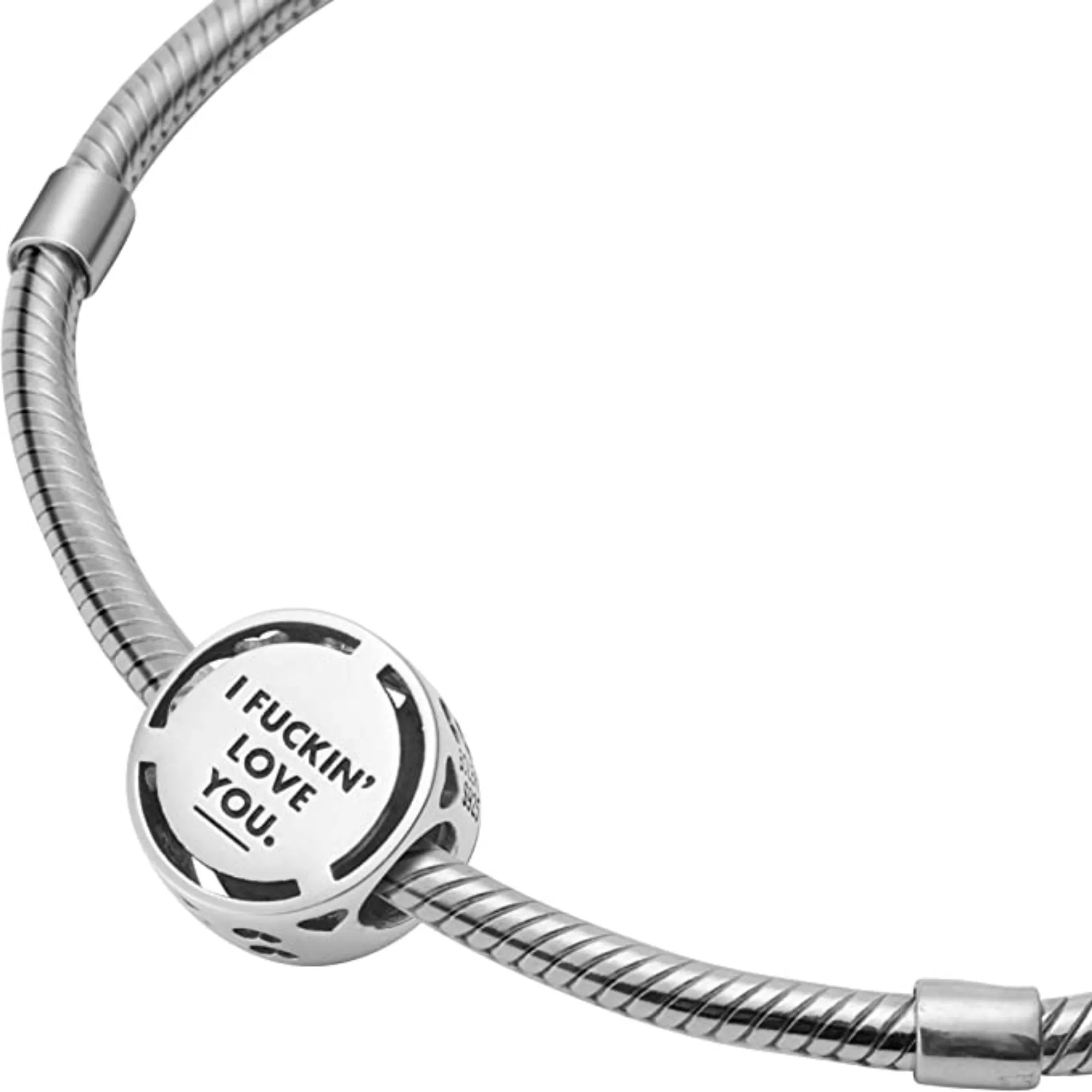 I Fuckin' Love You Bead Charm