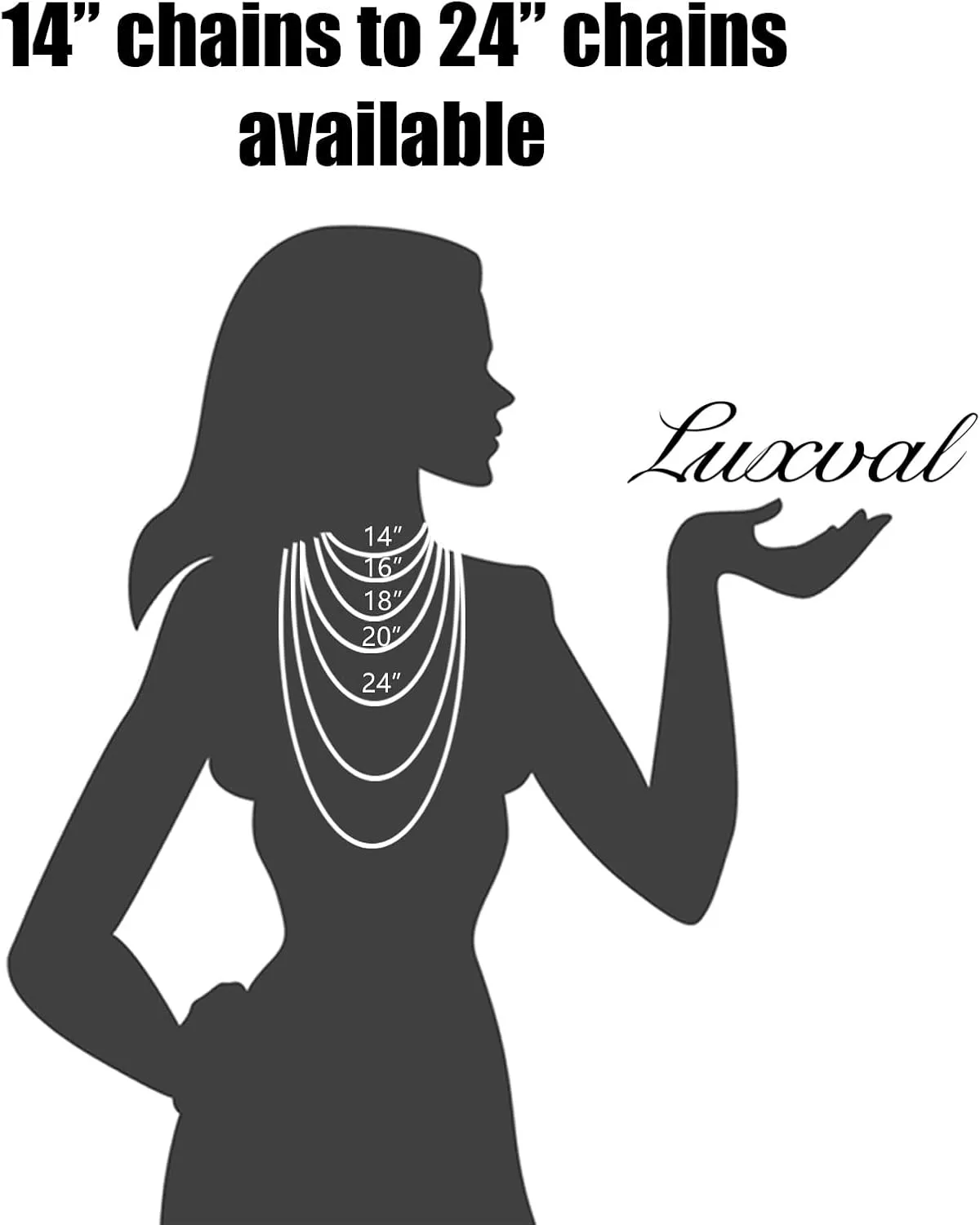 Luxval Cross Necklace for Women -Dainty 14K Gold Plated Cross Necklace Layered Gold Cross Necklace Cross Choker Necklace Gold Cross Necklaces for Women Trendy Gold Jewelry Gifts for Women