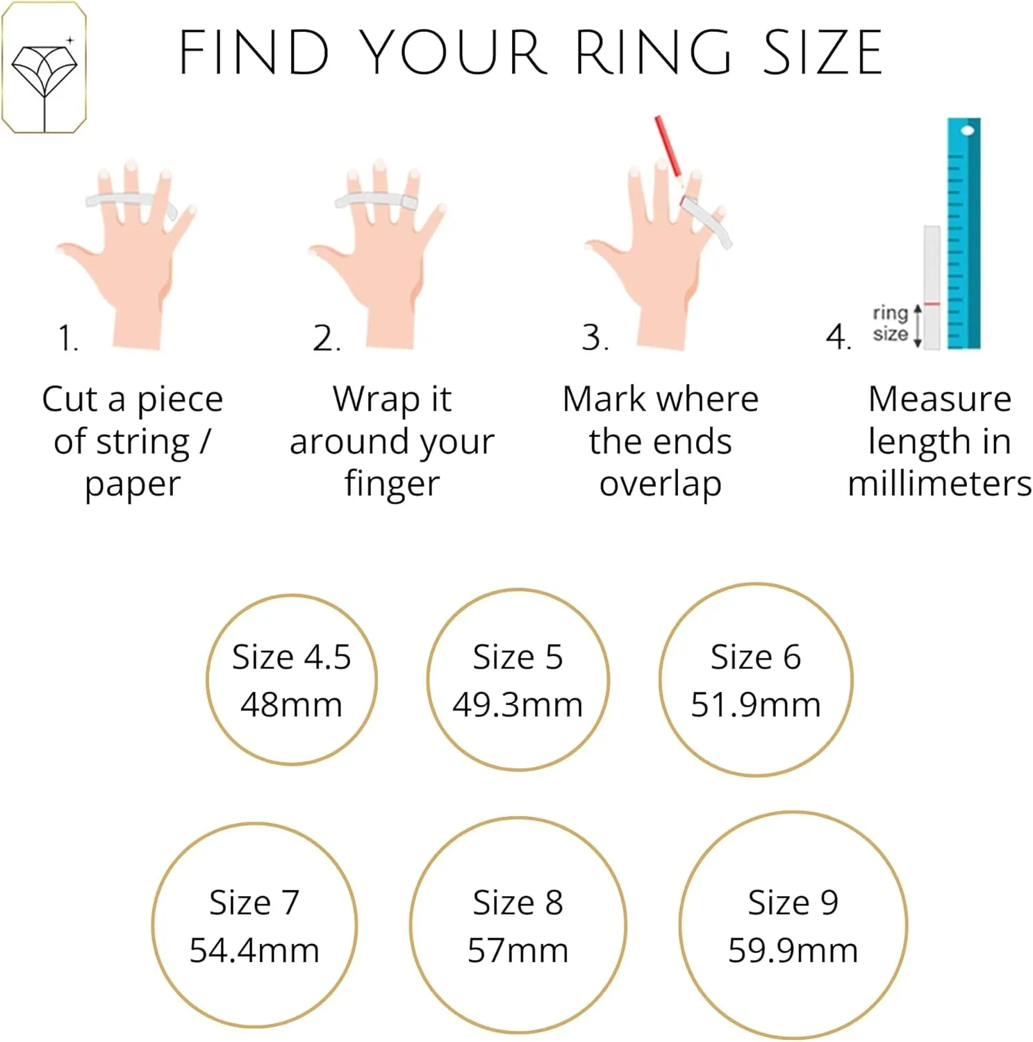 MAX   STONE 1 Carat Cubic Zirconia Engagement or Anniversary Eternity Three Stone Ring for Women in 10k White or Yellow Gold (1.0 ct.tw) Size 4.5 to 9