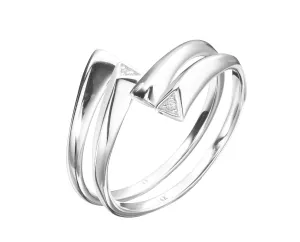 Minimalist 14k White Gold Couples Rings by Majade | Couples Rings | Matching Promise Rings | Couples Wedding Ring Sets | Ring Pair Set | Engagement Ring Set | Diamond Ring Set | Horseshoe Rings.