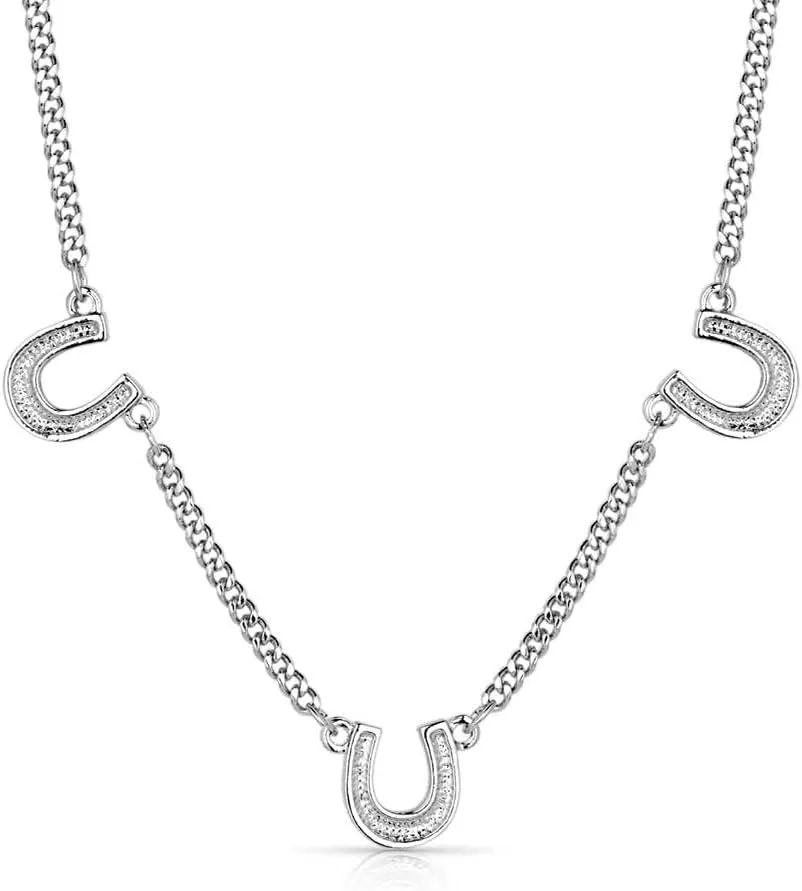 Montana Silversmiths Luck's Coming Around Necklace - NC5788