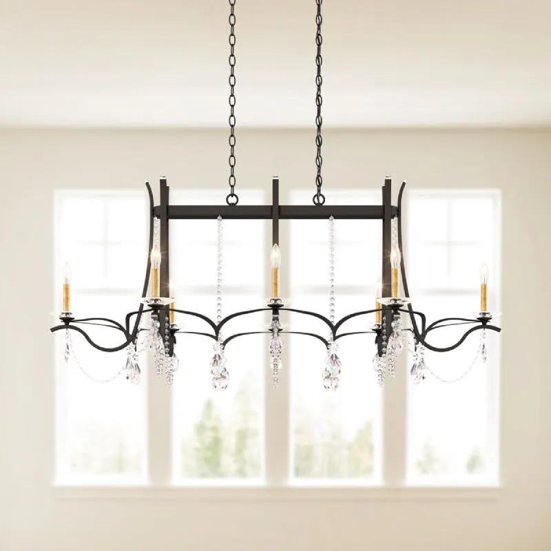Schonbek VA8436 Vesca 8-lt 58" Chandelier