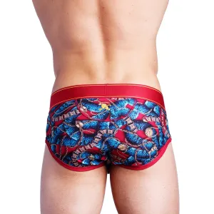 Skull & Bones Snake Chains Brief