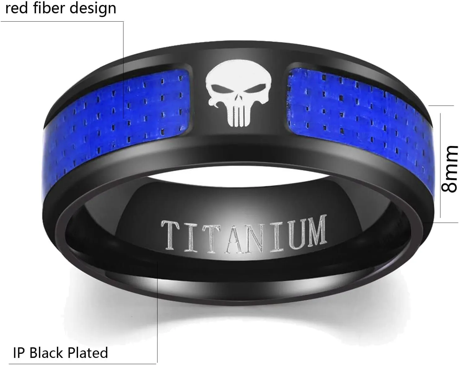 Skull Rings His and Hers Couple Rings Skeleton Rings Heart Green Cz Womens Wedding Ring Punk Ring