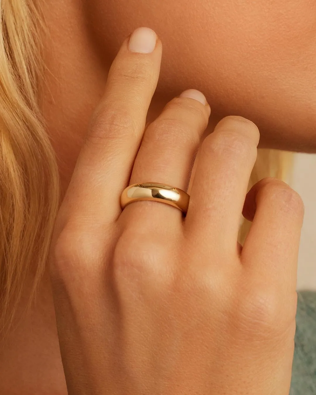 Stackable Rings Gold for Women Non Tarnish Trendy 18K Gold Plated Cubic Zirconia Stacking Ring Gold Jewelry Gifts Size 6/7/8/9/10