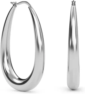 Stainless Steel Hoop Earrings for Women Trendy - Stainless Steel Earrings for Women Fashion Jewelry - Dangle Statement Unique Cute Engagement Anniversary Birthday Gifts for Her