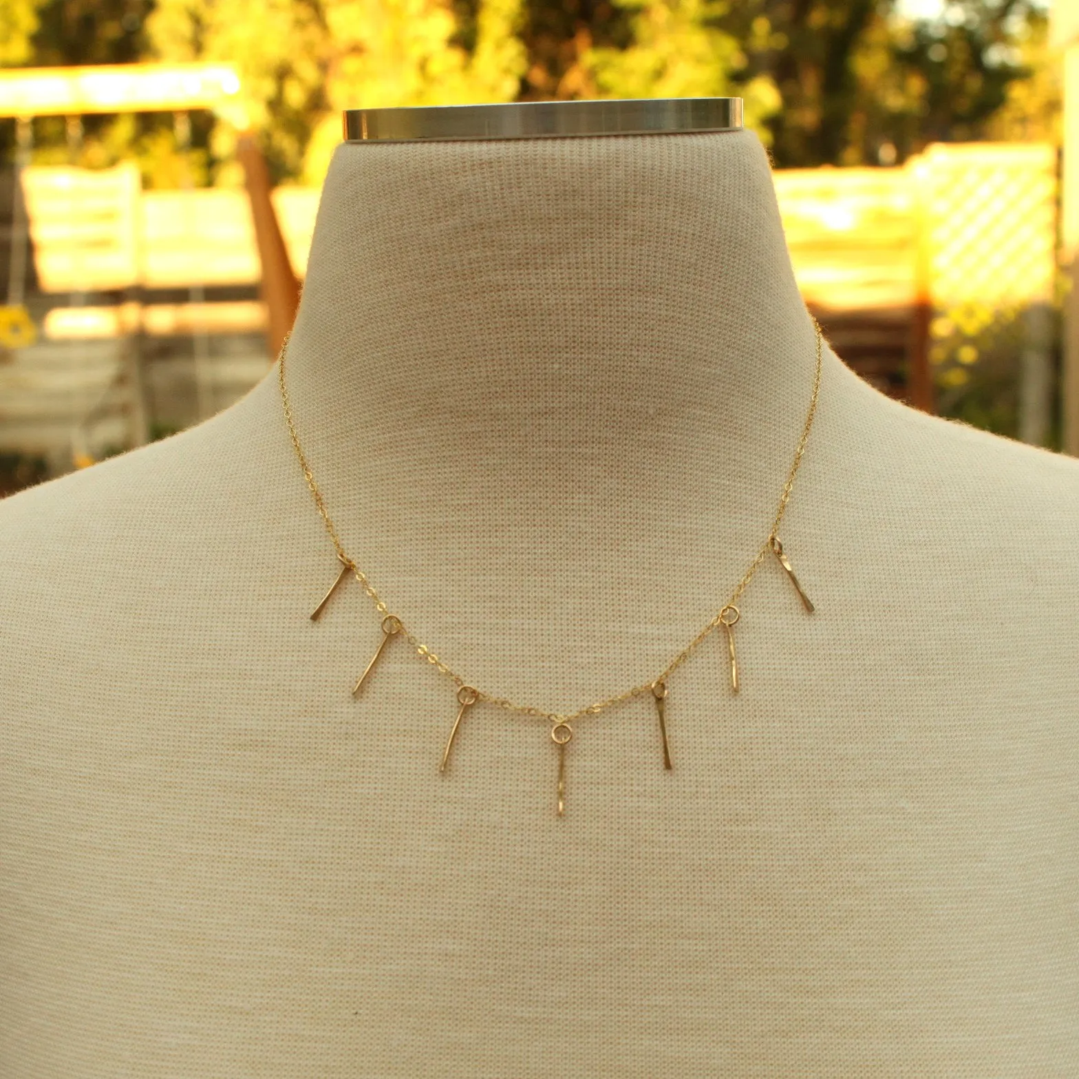 Sticks No Stones necklace