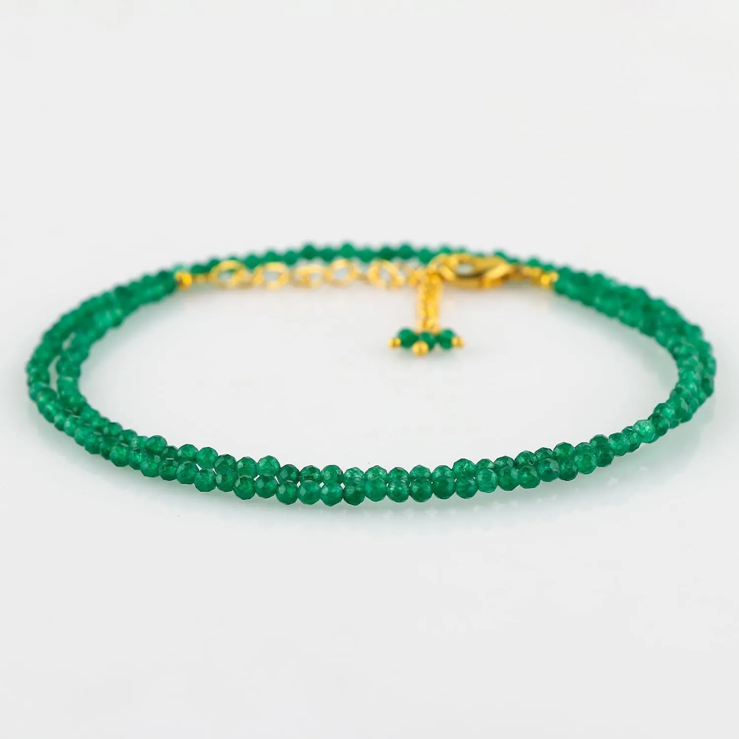 TGH Natural Gemstone Faceted Beads Handmade Beaded Necklace, Energy Healing Stones, Birthstone Jewlry, Crystals Women Fashion Jewelry for her, Mother's Day Gifts, Statement Necklace