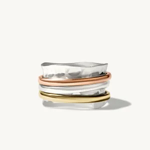 Three-Tone Spinning Ring