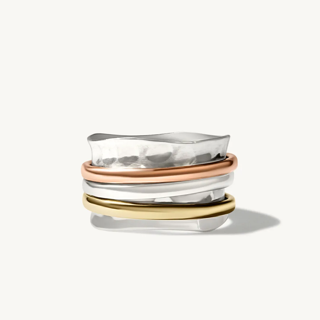 Three-Tone Spinning Ring