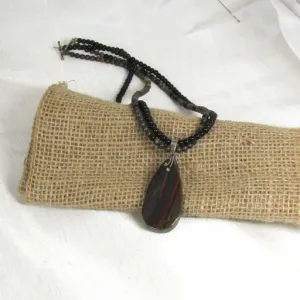 Tigeriron Gemstone Pendant Necklace