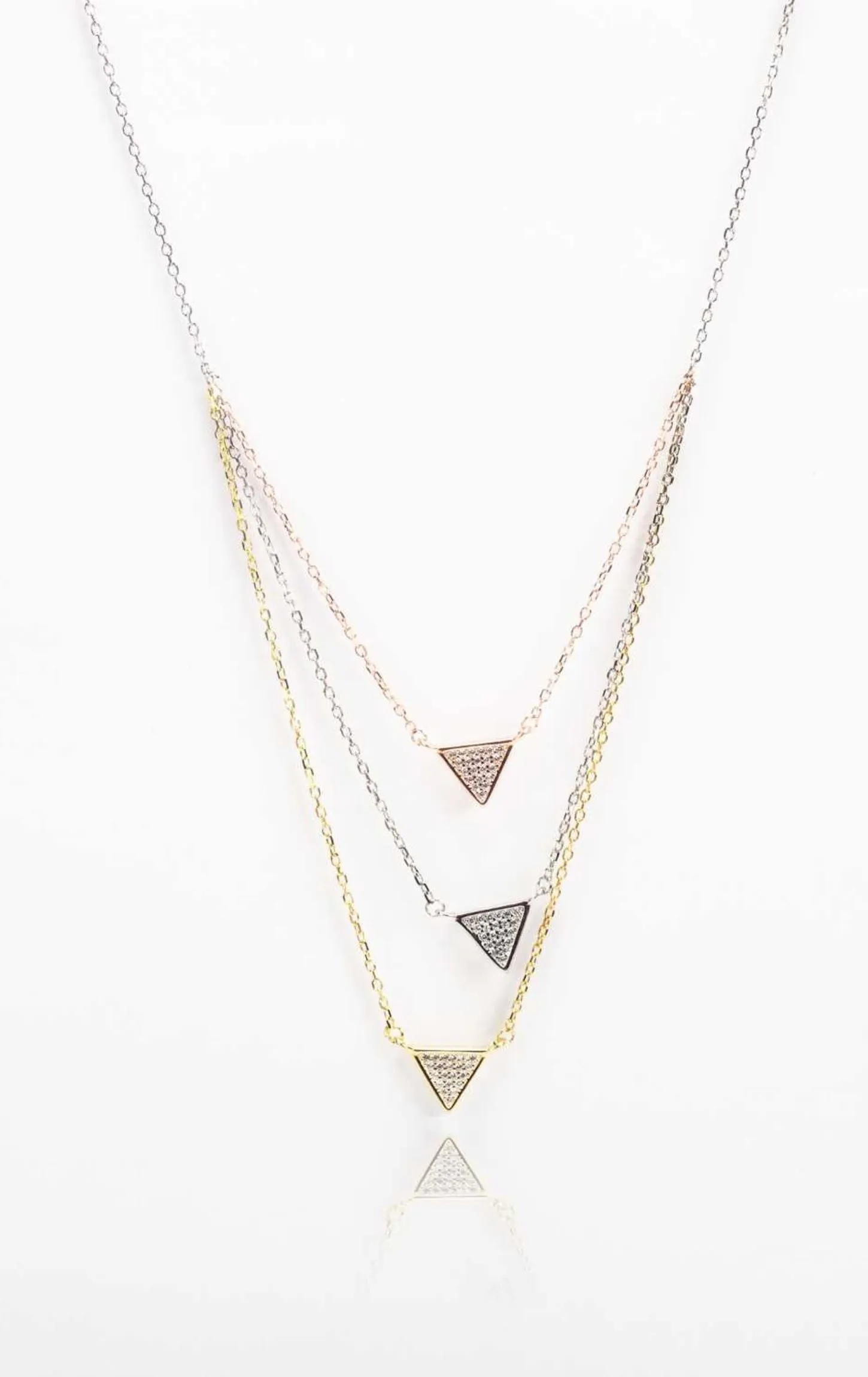 Tri-Layred Triangle charmed Chain