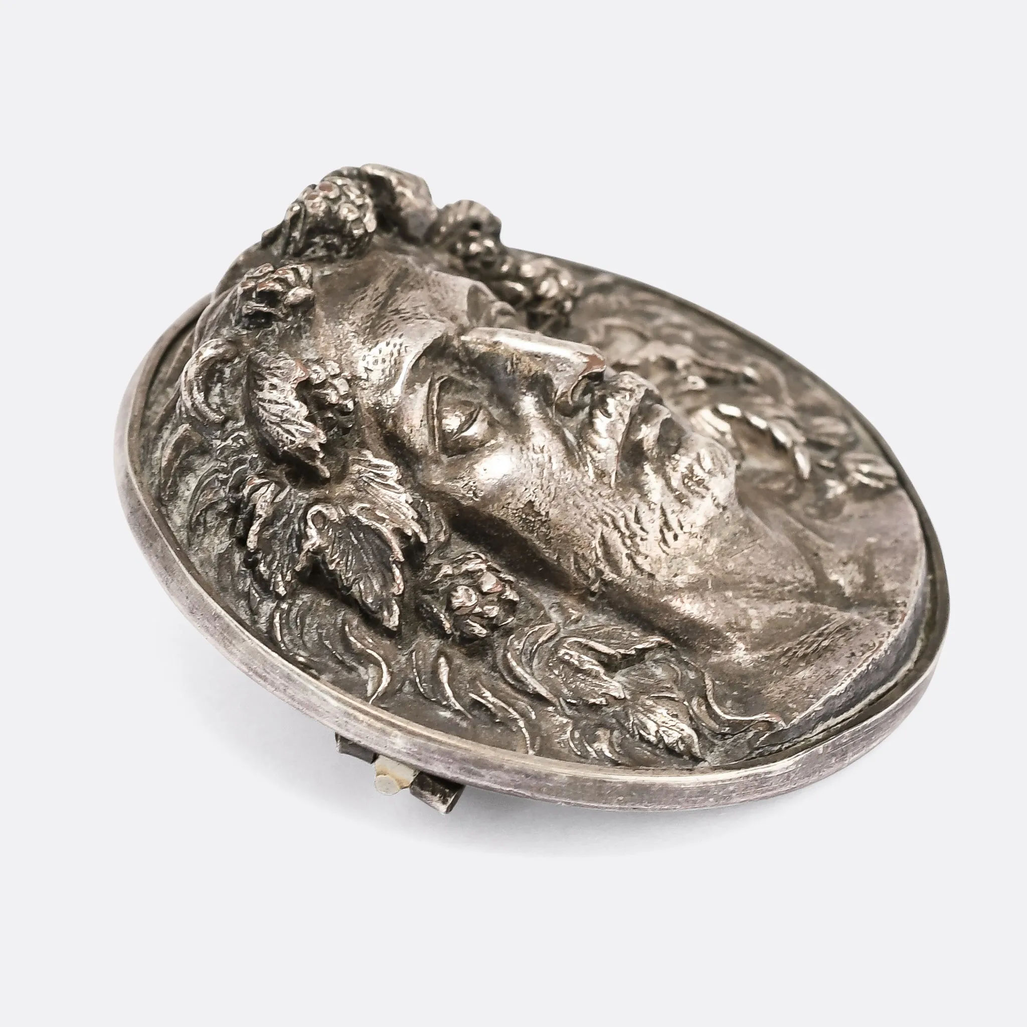 Victorian Dionysus/Bacchus Cameo Brooch