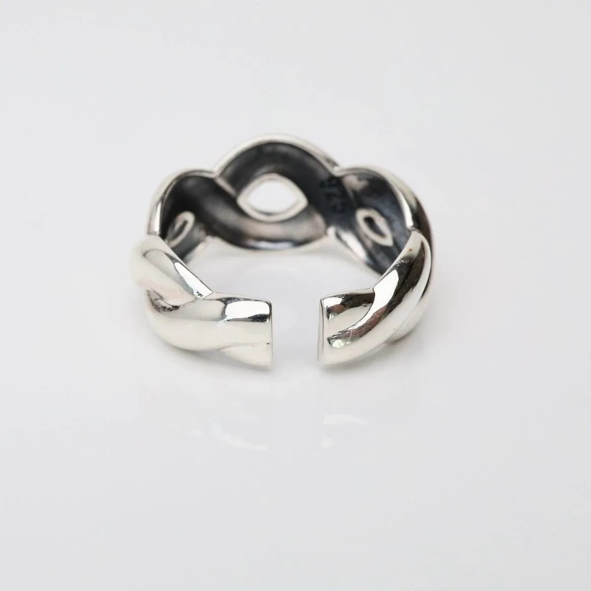 Wide Smooth Eternity Ring