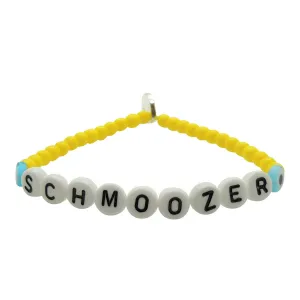 Yinglish Phrase Glass Bead Bracelet