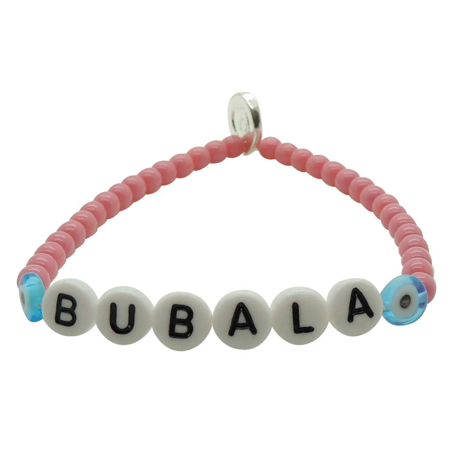 Yinglish Phrase Glass Bead Bracelet