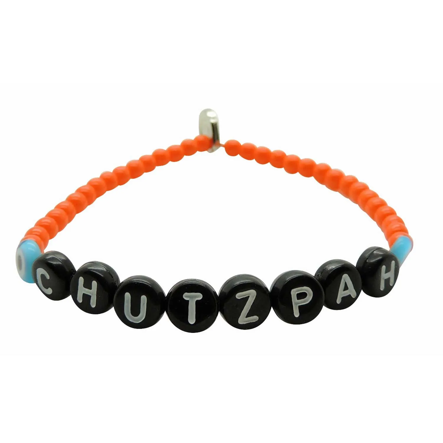 Yinglish Phrase Glass Bead Bracelet